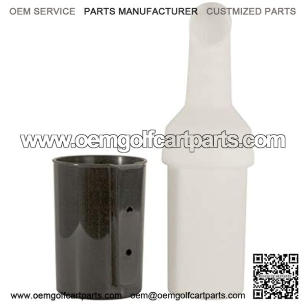 Golf Cart Sand/Seed Bottle and Holder (Universal Fit)