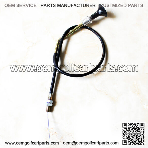 UK EZGO 1995-13 TXT/Medalist Gas Golf Carts | 25-1/2" Long Choke Cable 25693-G04